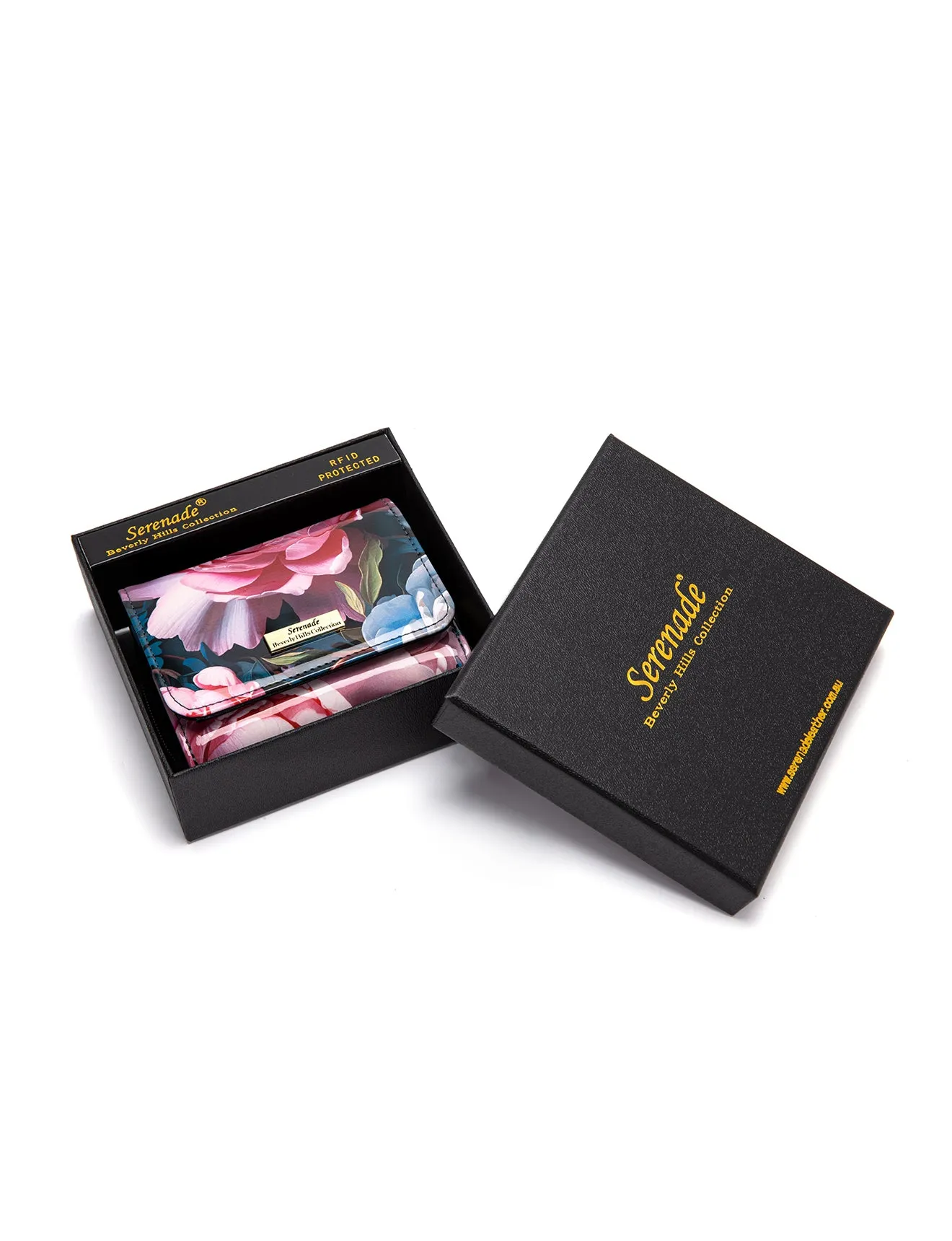 MARGUERITE SML PATENT LEATHER WALLET WITH RFID- WSF1403