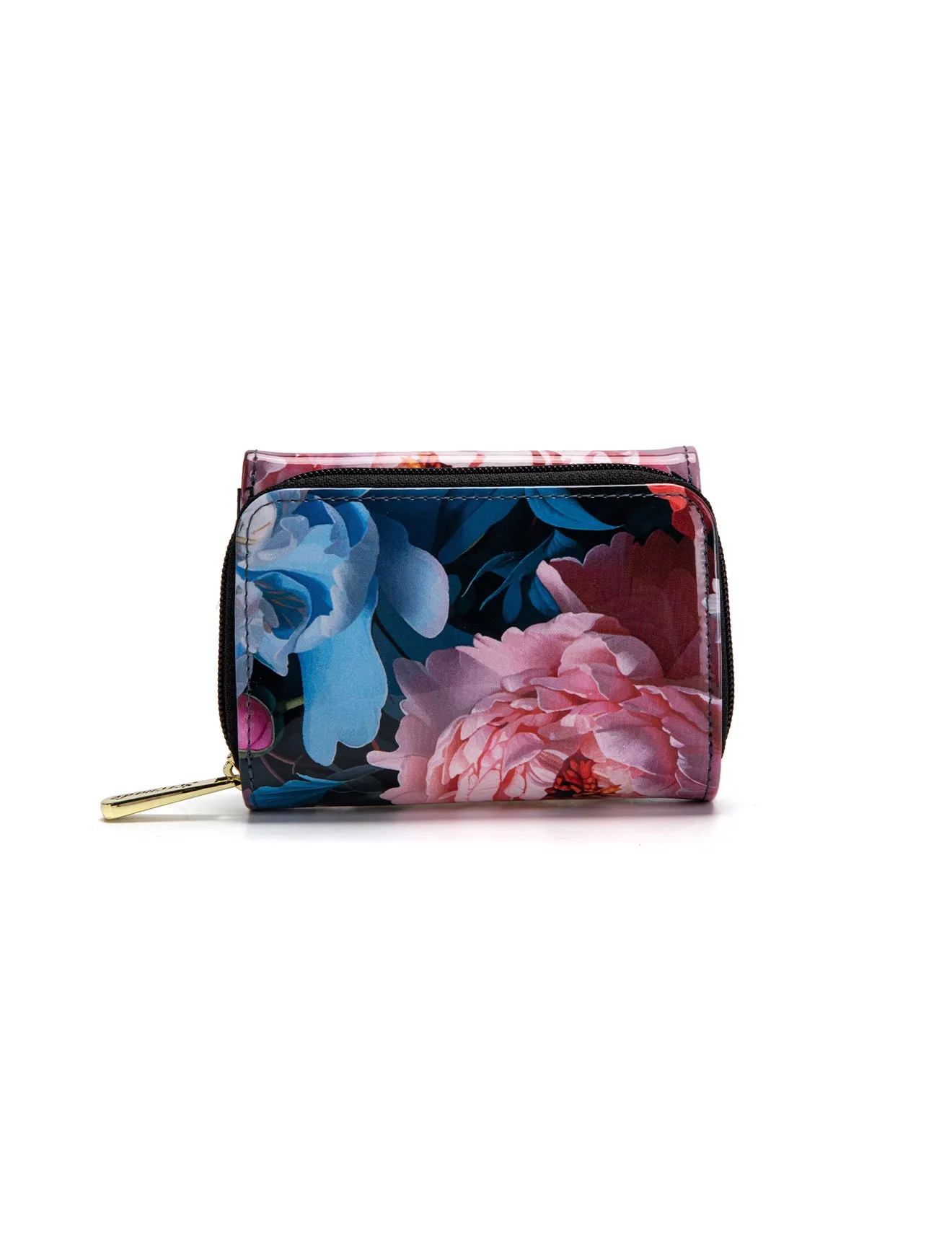 MARGUERITE SML PATENT LEATHER WALLET WITH RFID- WSF1403