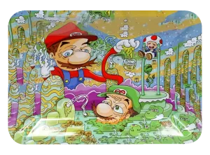 Mario & Luigi Rolling Tray Mini