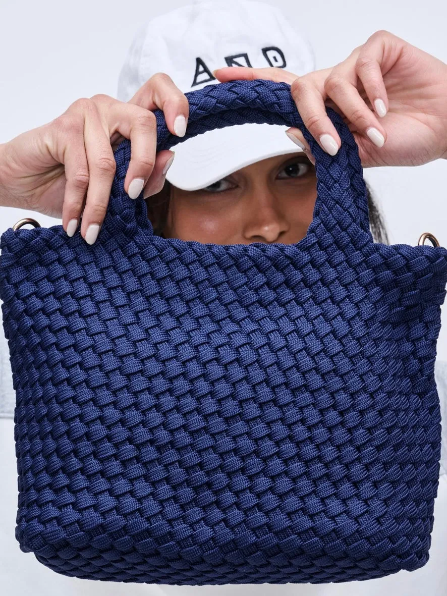 Mattea Small Navy/ Sustainable