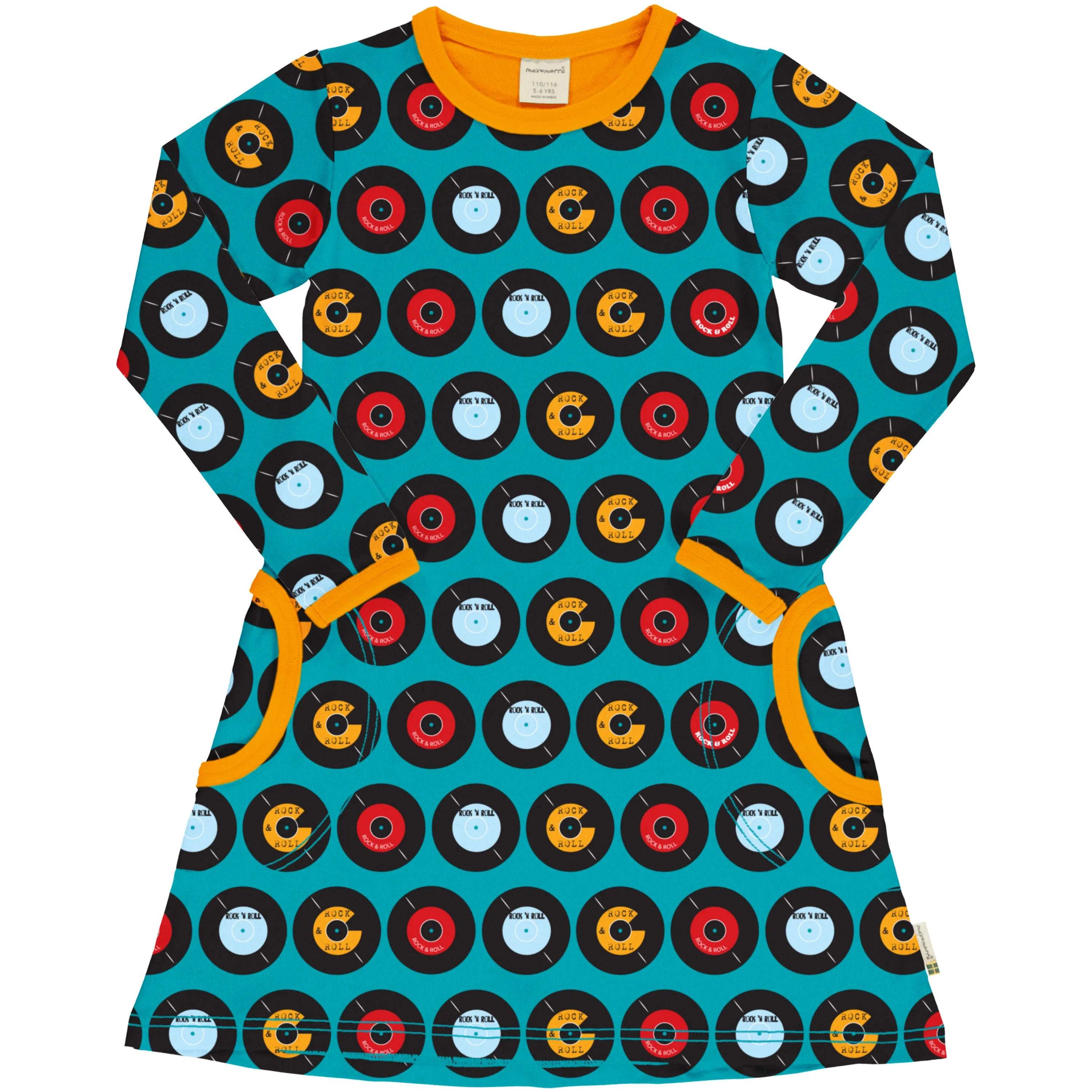 Maxomorra Long Sleeve Dress - Classic LP