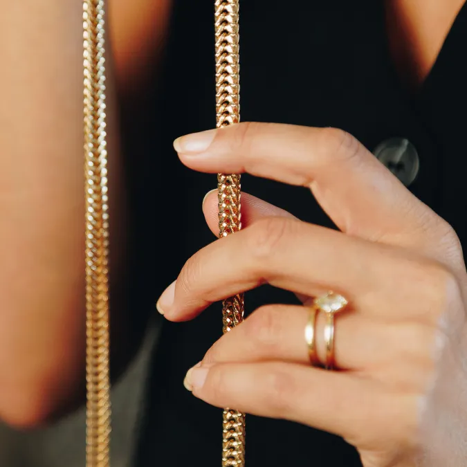 Medusa chain - Gold