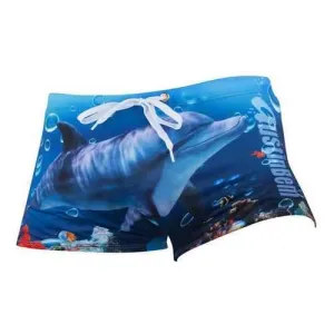 Men Printing Drawstring Swimwear
