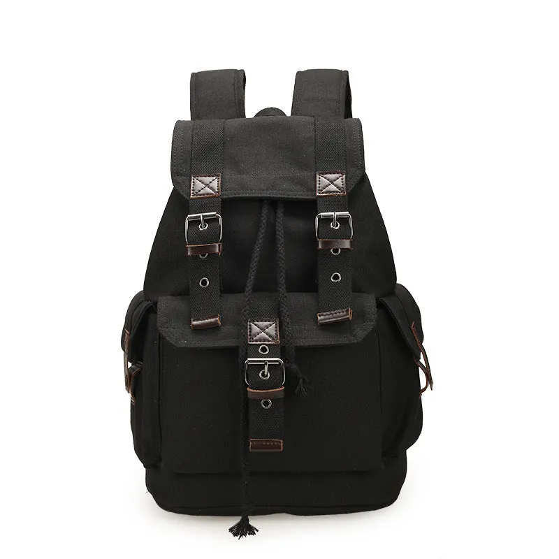 Men's Casual Retro Large Capacity Backpack