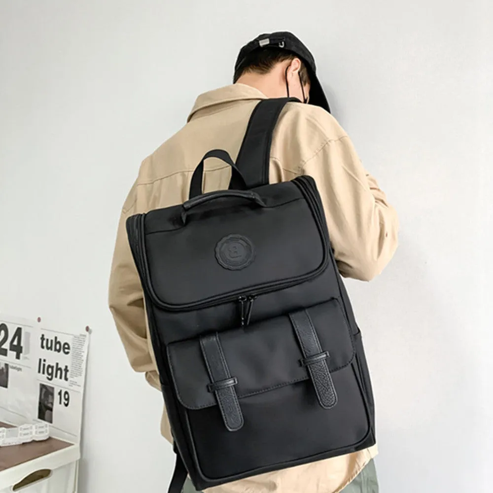 Men's Commuter Large Capacity Oxford Backpack