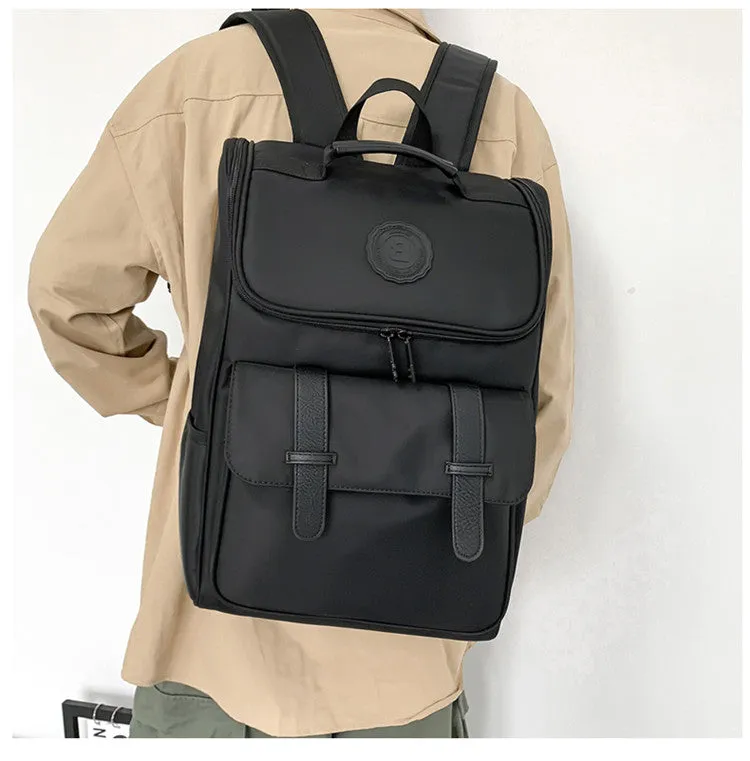Men's Commuter Large Capacity Oxford Backpack
