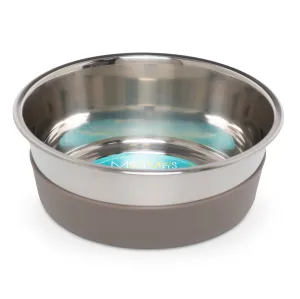 Messy Mutts Heavy Stainless Bowl w/Removable Silicone Base M