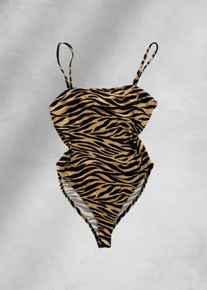 Mila Zebra Knit Bodysuit
