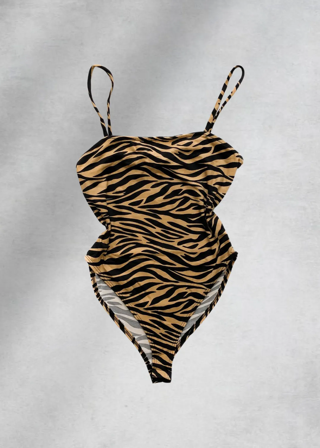 Mila Zebra Knit Bodysuit