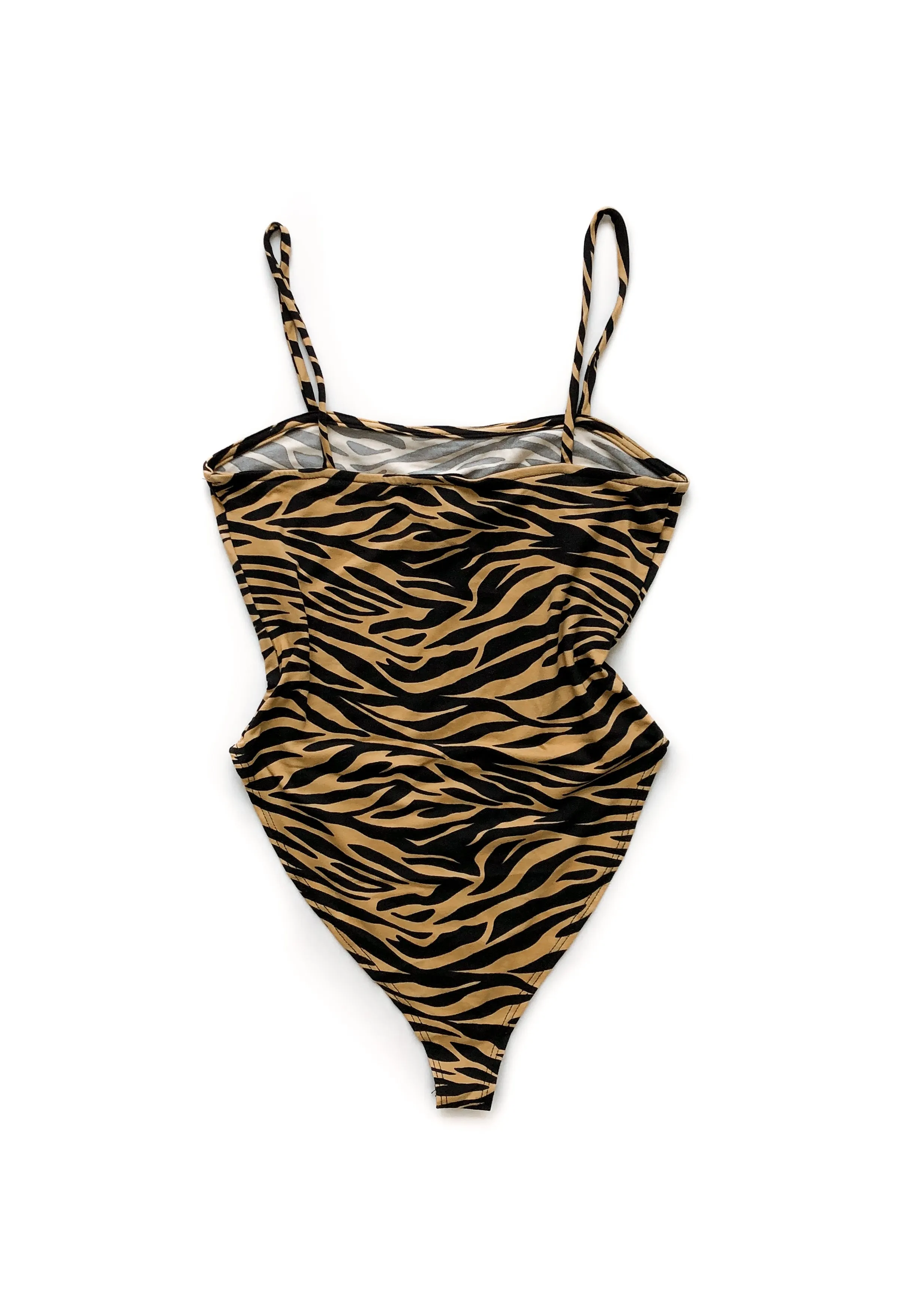 Mila Zebra Knit Bodysuit