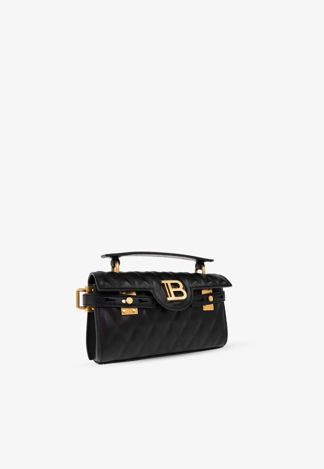 Mini B-Buzz 19 Quilted Leather Crossbody Bag