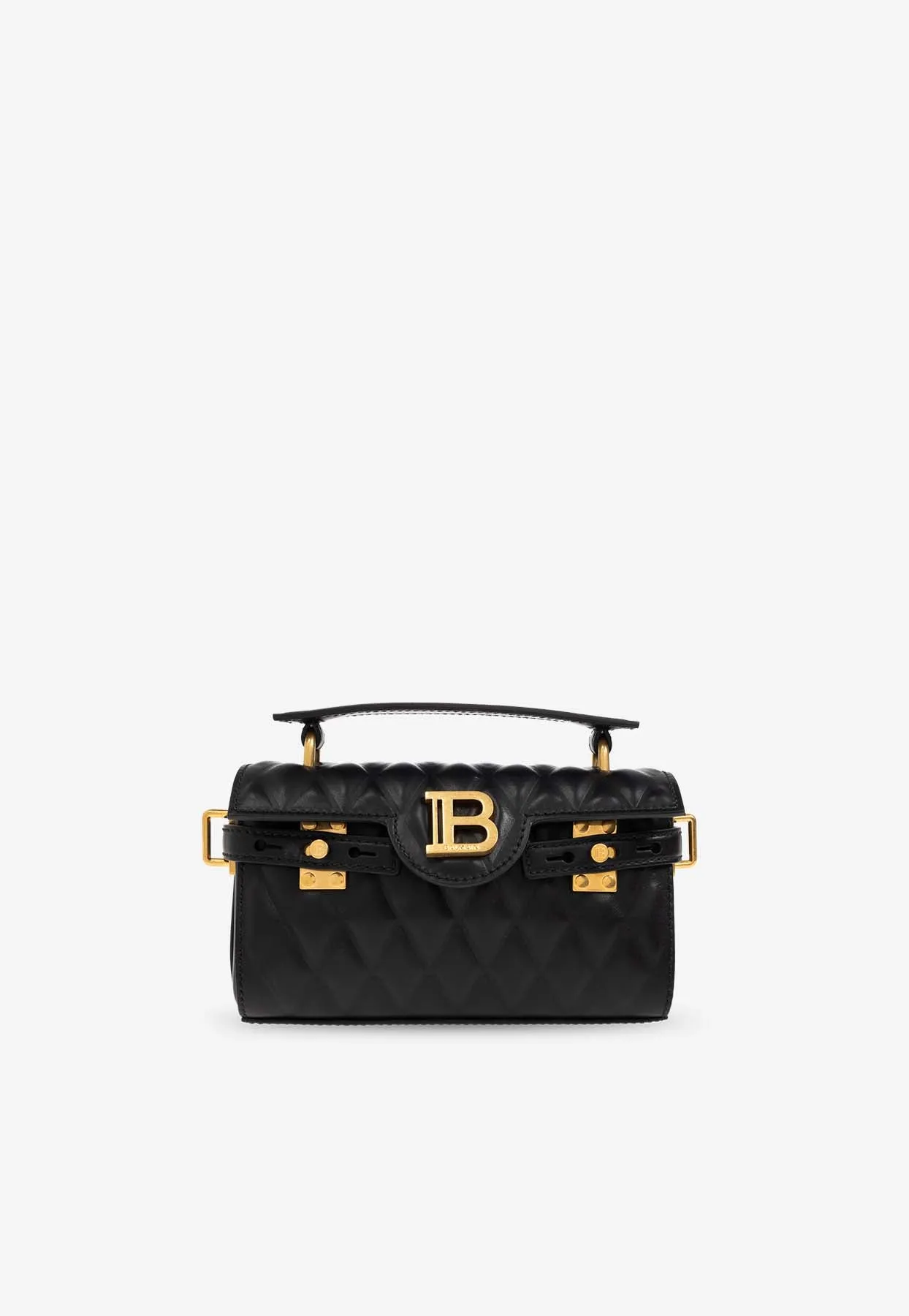 Mini B-Buzz 19 Quilted Leather Crossbody Bag