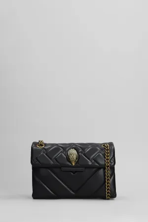 Mini Kensington X Shoulder bag in black leather