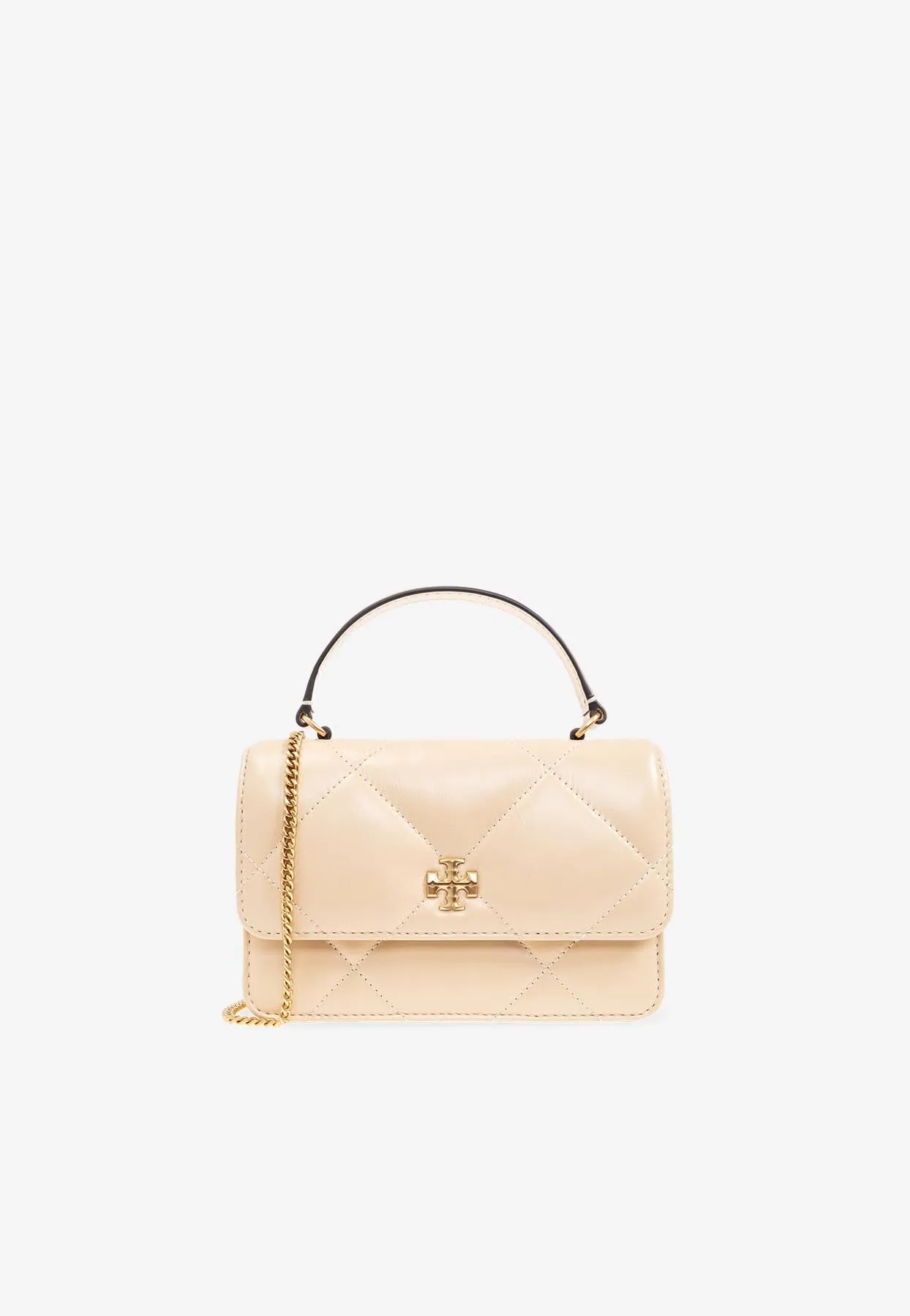 Mini Kira Diamond Quilt Top Handle Bag