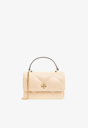 Mini Kira Diamond Quilt Top Handle Bag