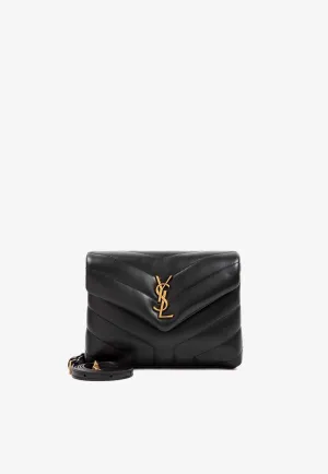 Mini Loulou Quilted Leather Crossbody Bag