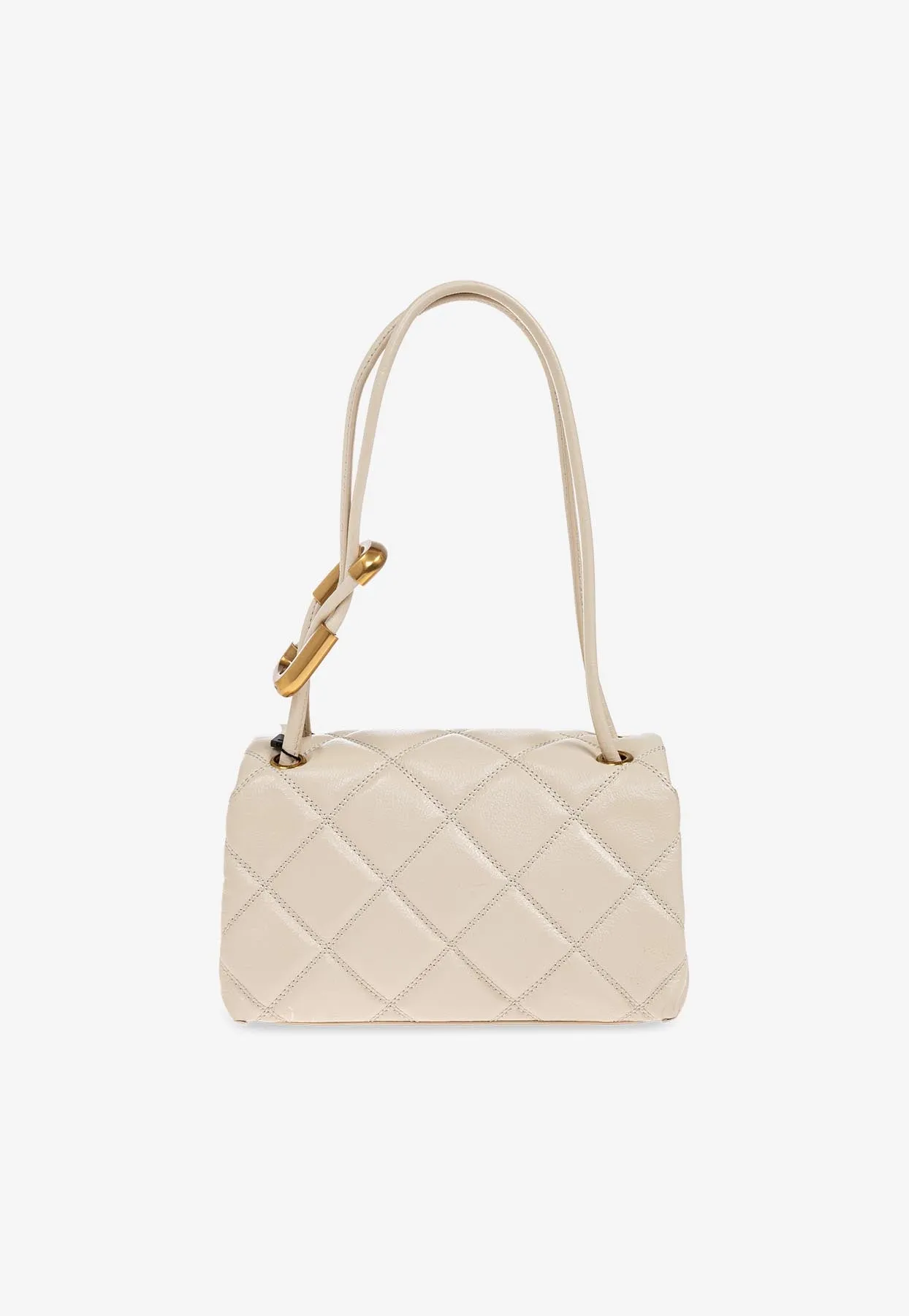 Mini Quilted Dual Shoulder Bag