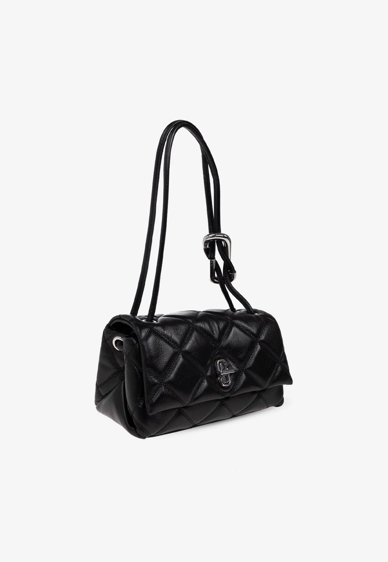 Mini Quilted Dual Shoulder Bag