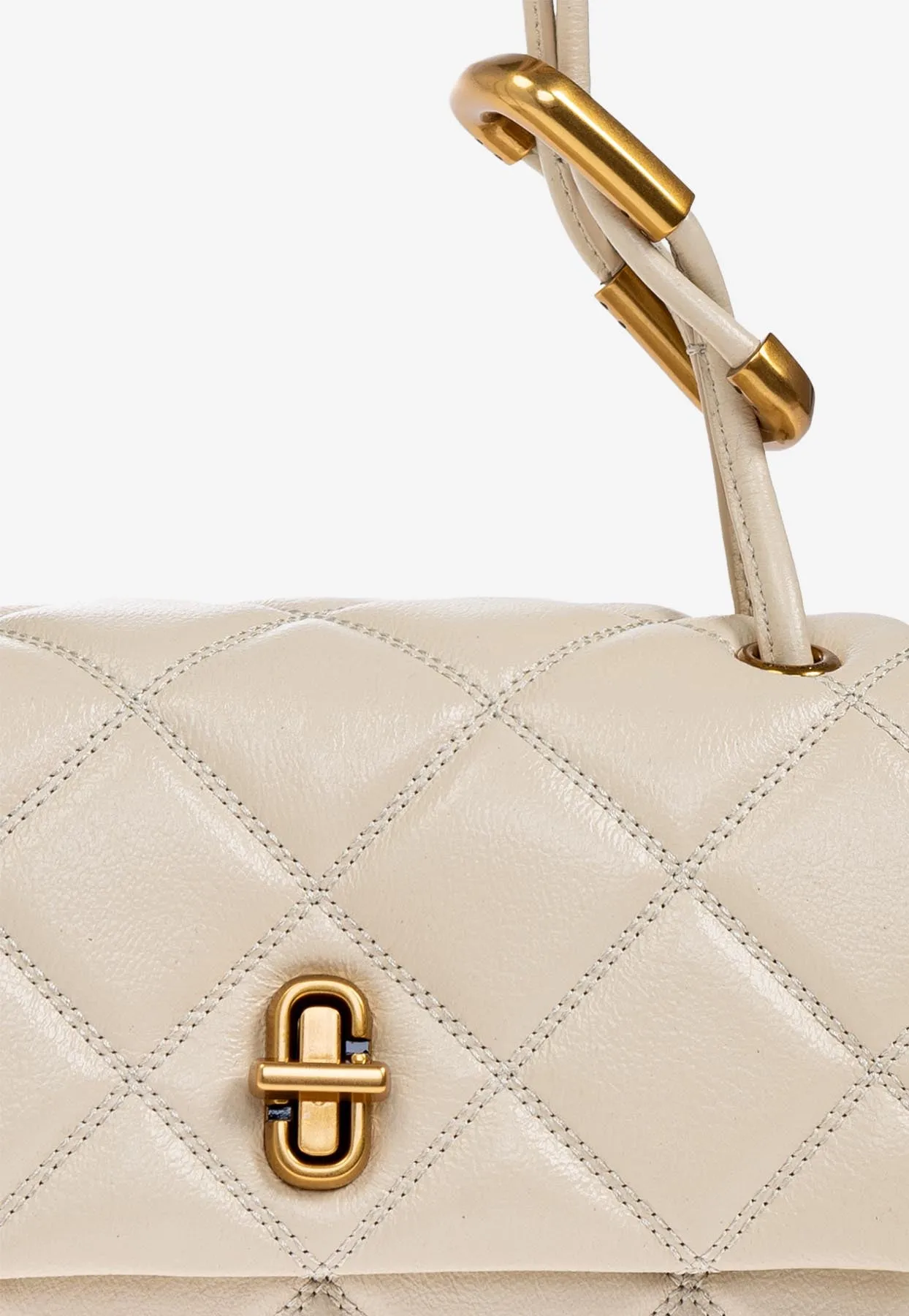 Mini Quilted Dual Shoulder Bag