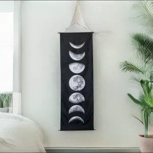 Moon Phases Banner Wall Hanging