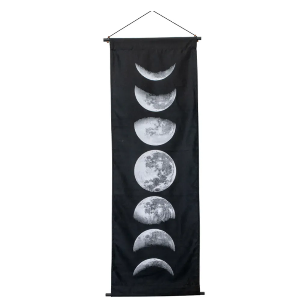 Moon Phases Banner Wall Hanging