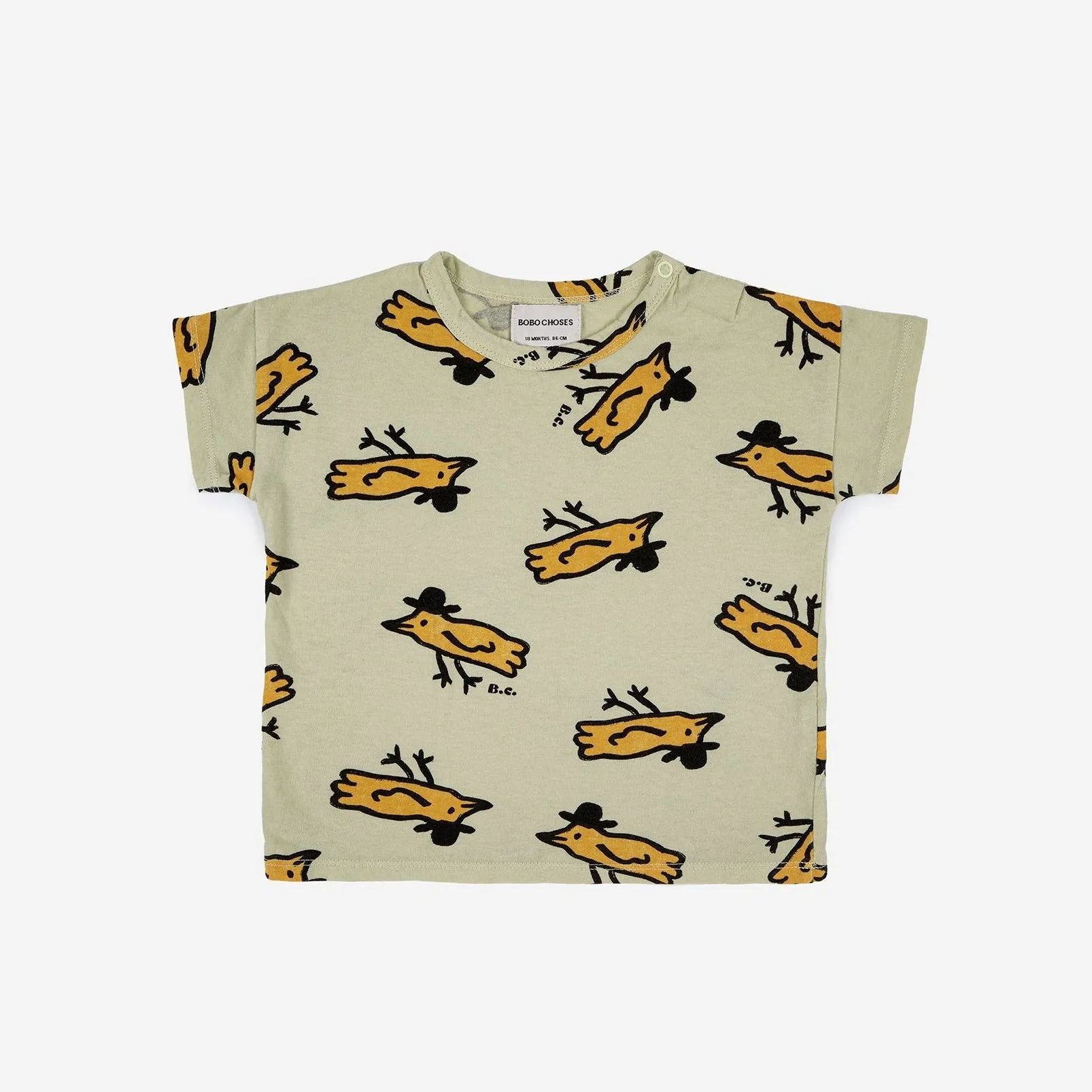 MR BIRDIE ALL OVER  BABY T-SHIRT