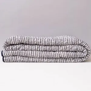 Navy Dot Little Quilt