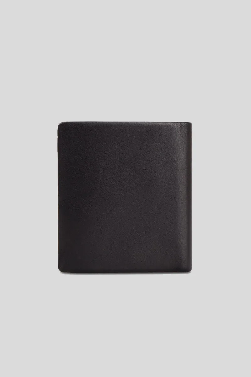 New Boston Sm Billfold With Coin Pocket - Black