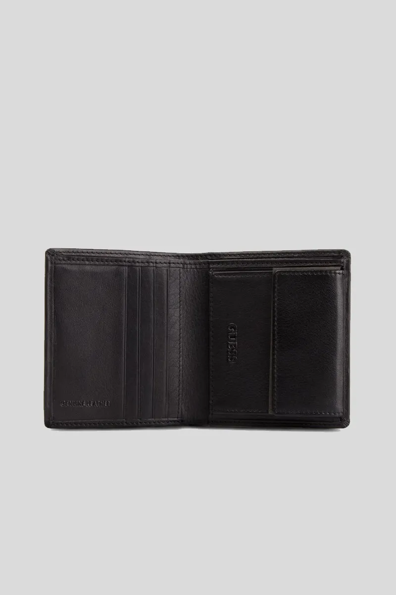 New Boston Sm Billfold With Coin Pocket - Black