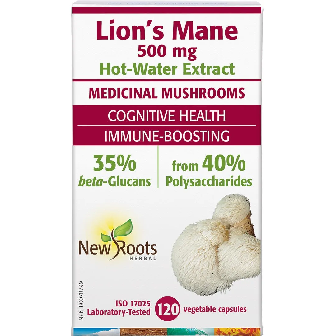 New Roots Lion’s Mane 120 Veg Capsules