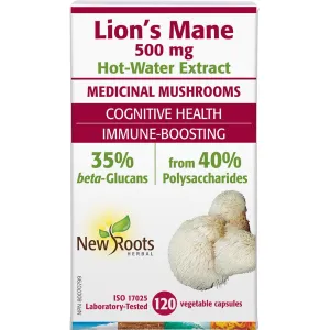 New Roots Lion’s Mane 120 Veg Capsules