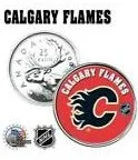 NHL HOCKEY CANADA STATE COLOURIZED QUARTER COIN