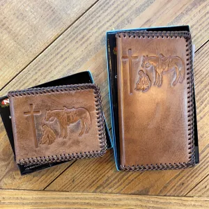 Nocona Praying Cowboy Wallet