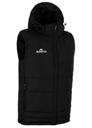 Nova Sleeveless Gilet Black Adult