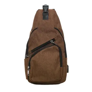 NuPouch Anti-Theft Daypack - Brown