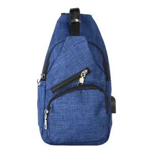 NuPouch Anti-Theft Daypack - Navy Blue