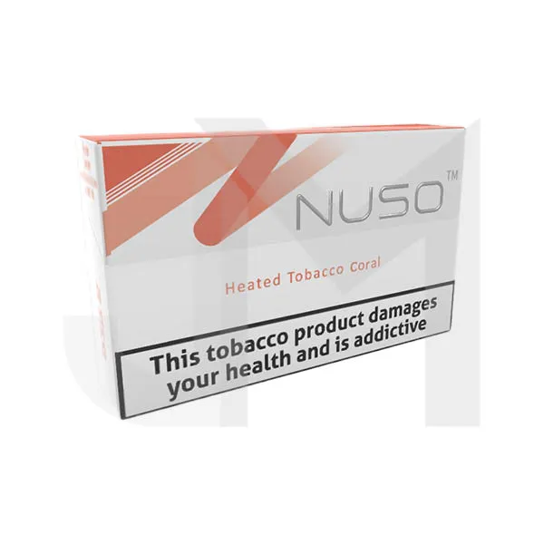 NUSO Heated Tobacco Sticks Strength 3 - 20 Sticks