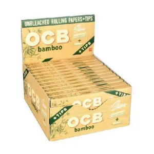 OCB Bamboo Rolling Papers   Tips
