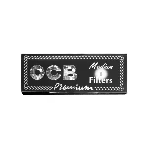 OCB - Premium Rolling Paper - 1 1/4   Tips