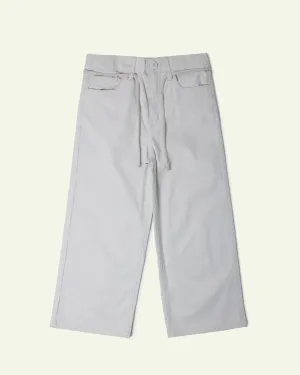 Off White Wide Leg Trousers