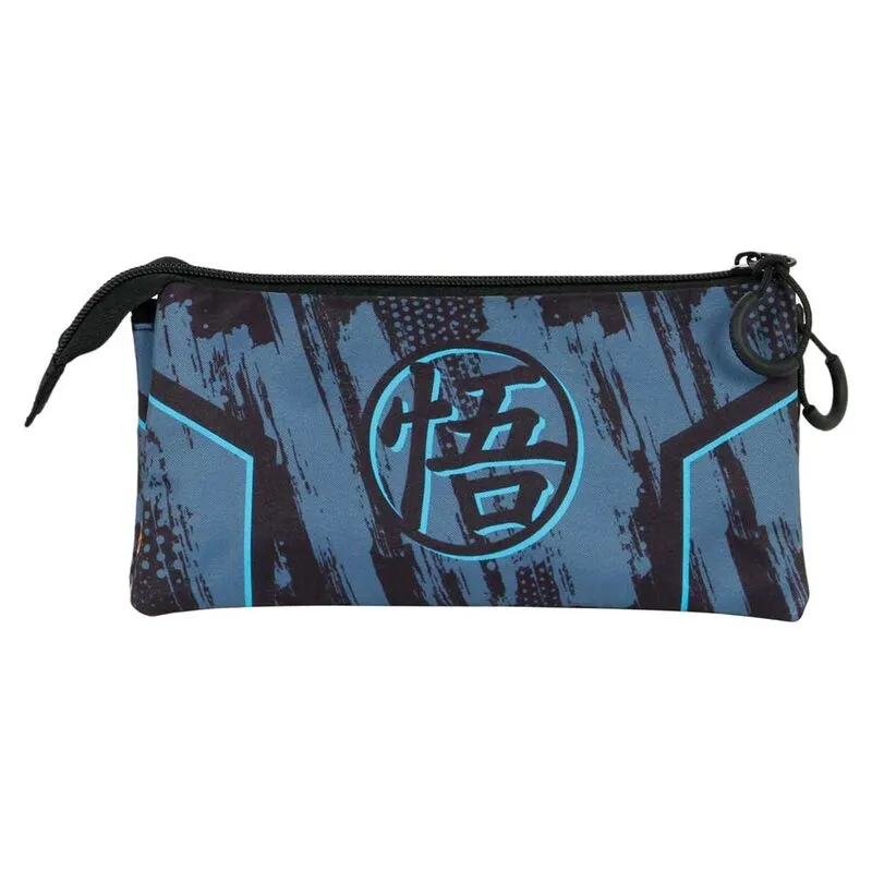 Official Dragon Ball Warrior triple pencil case - 23cm - Karactermania