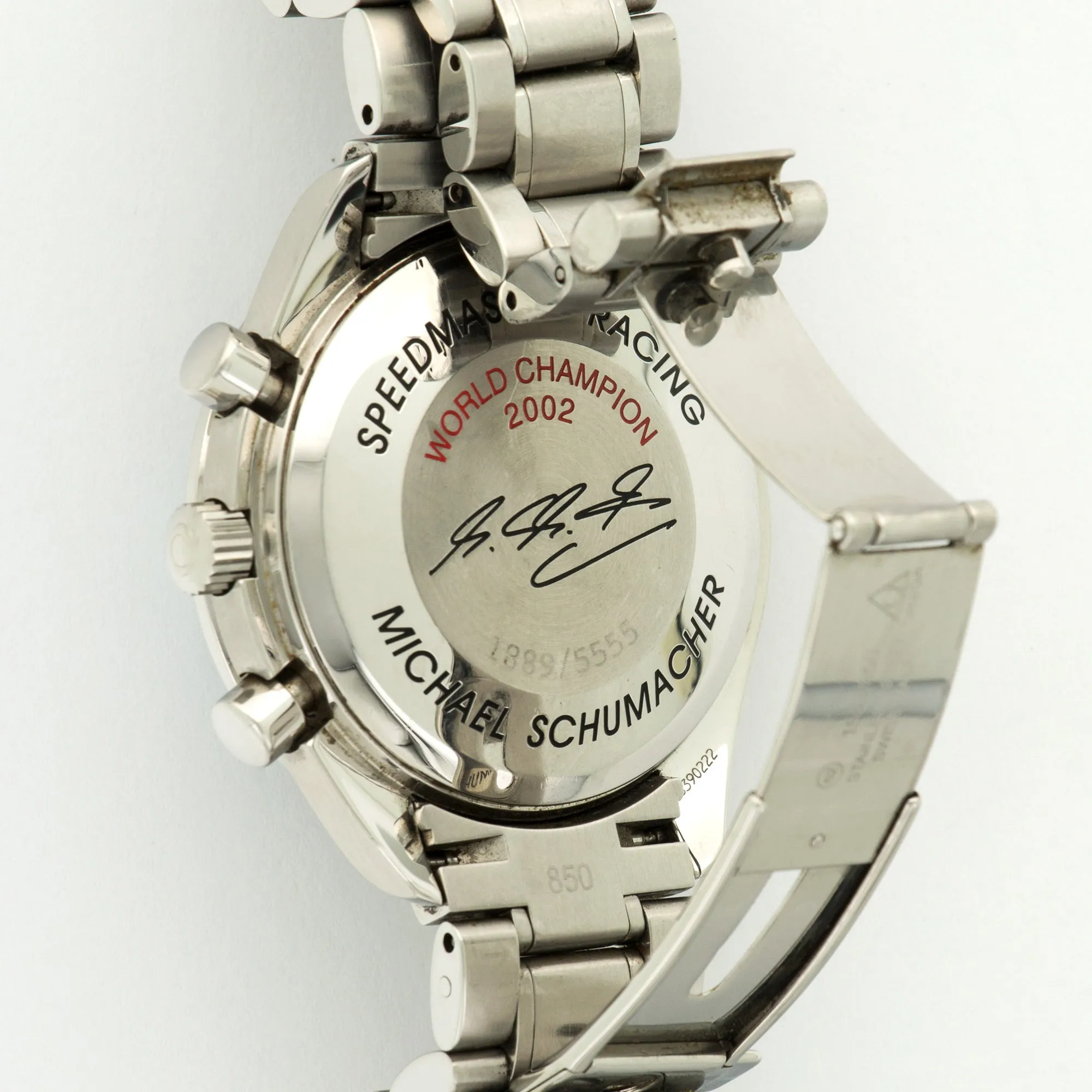 Omega Speedmaster Schumacher Chronograph Watch