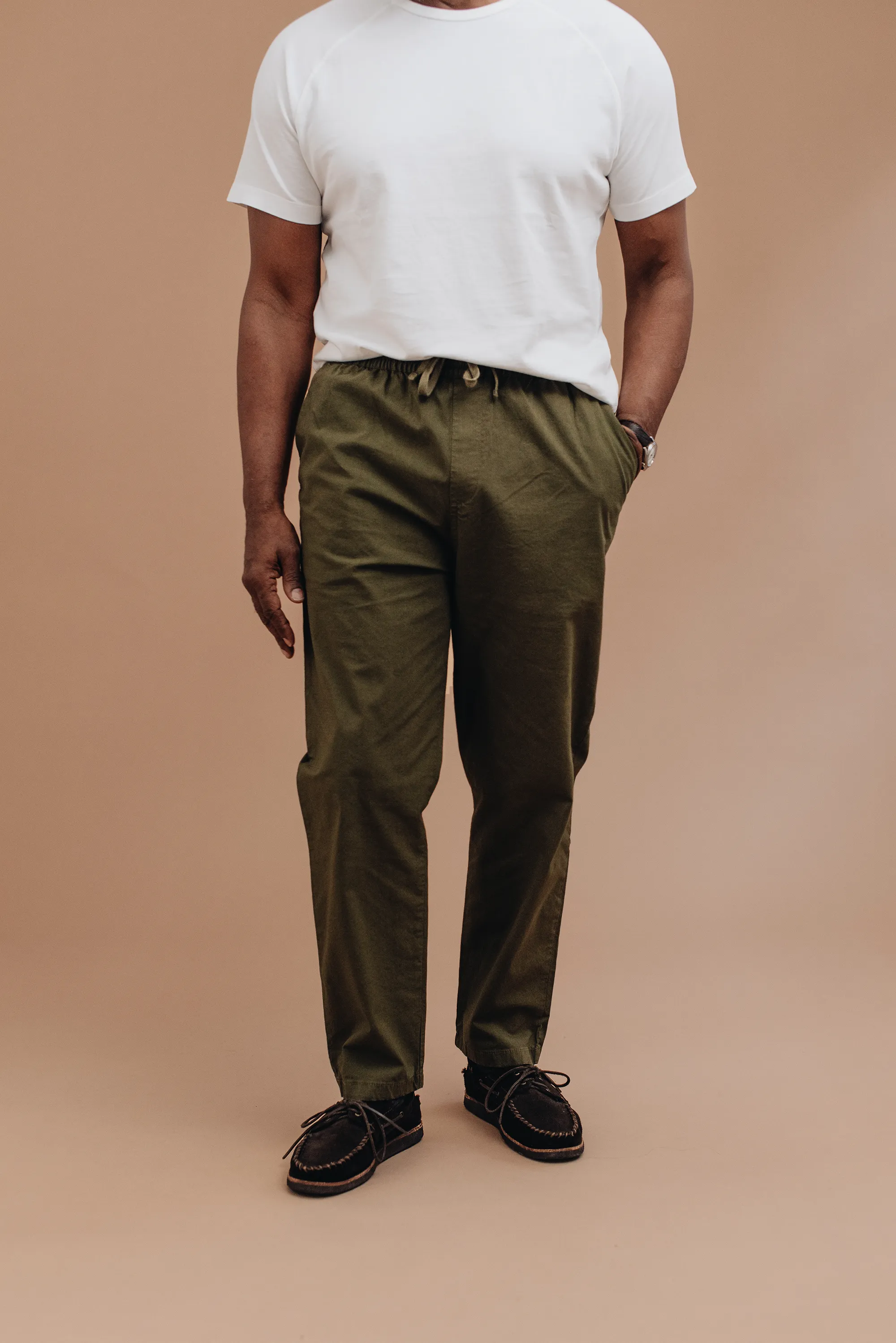 Organic Ripstop Drawstring Trouser