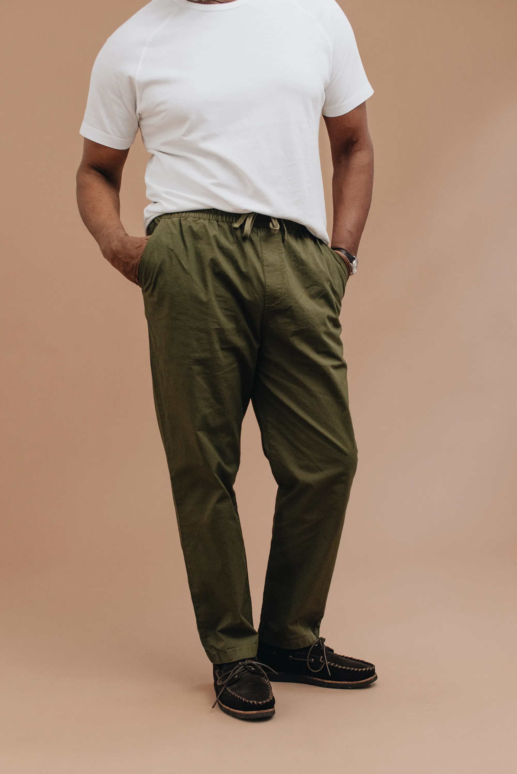Organic Ripstop Drawstring Trouser