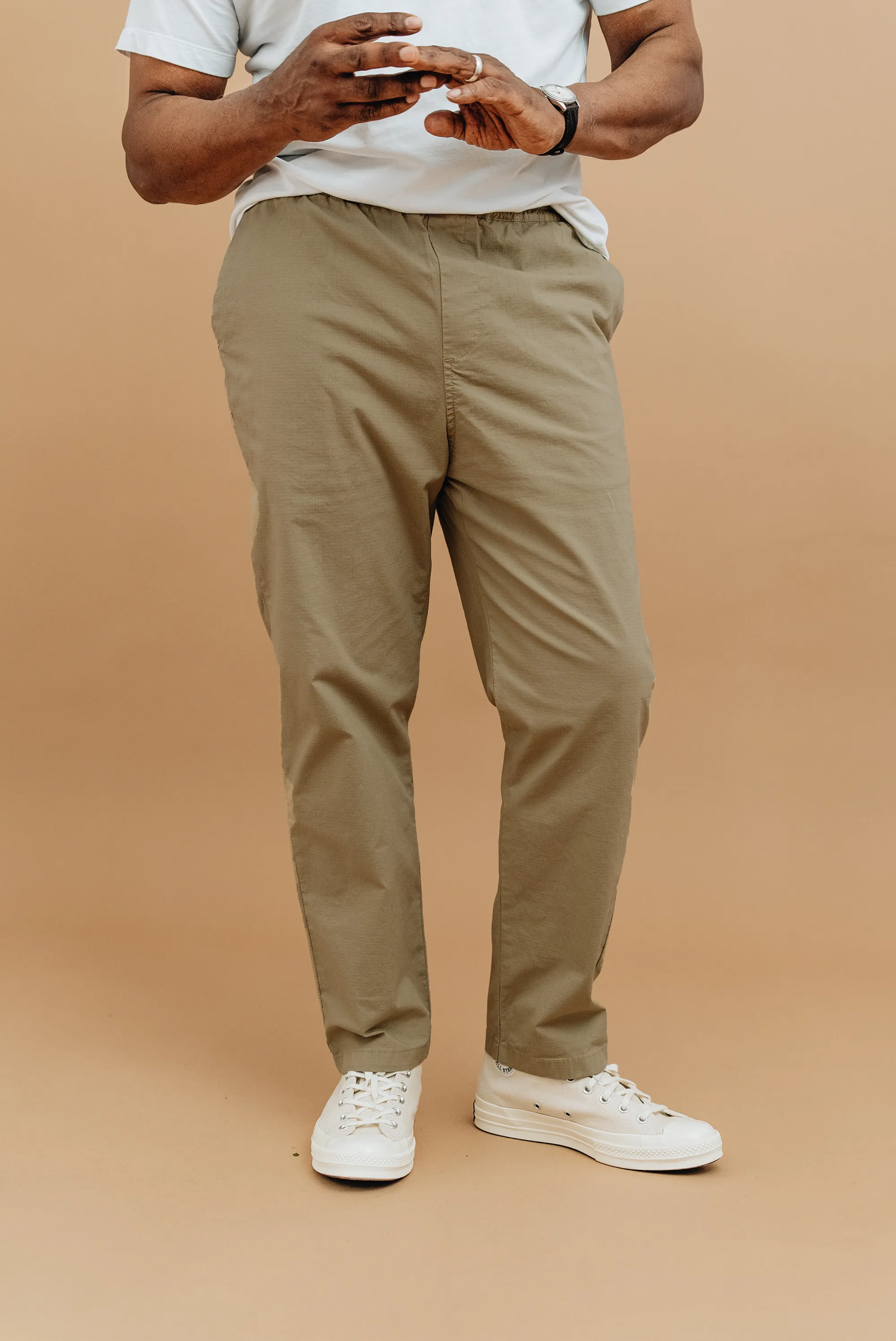 Organic Ripstop Drawstring Trouser