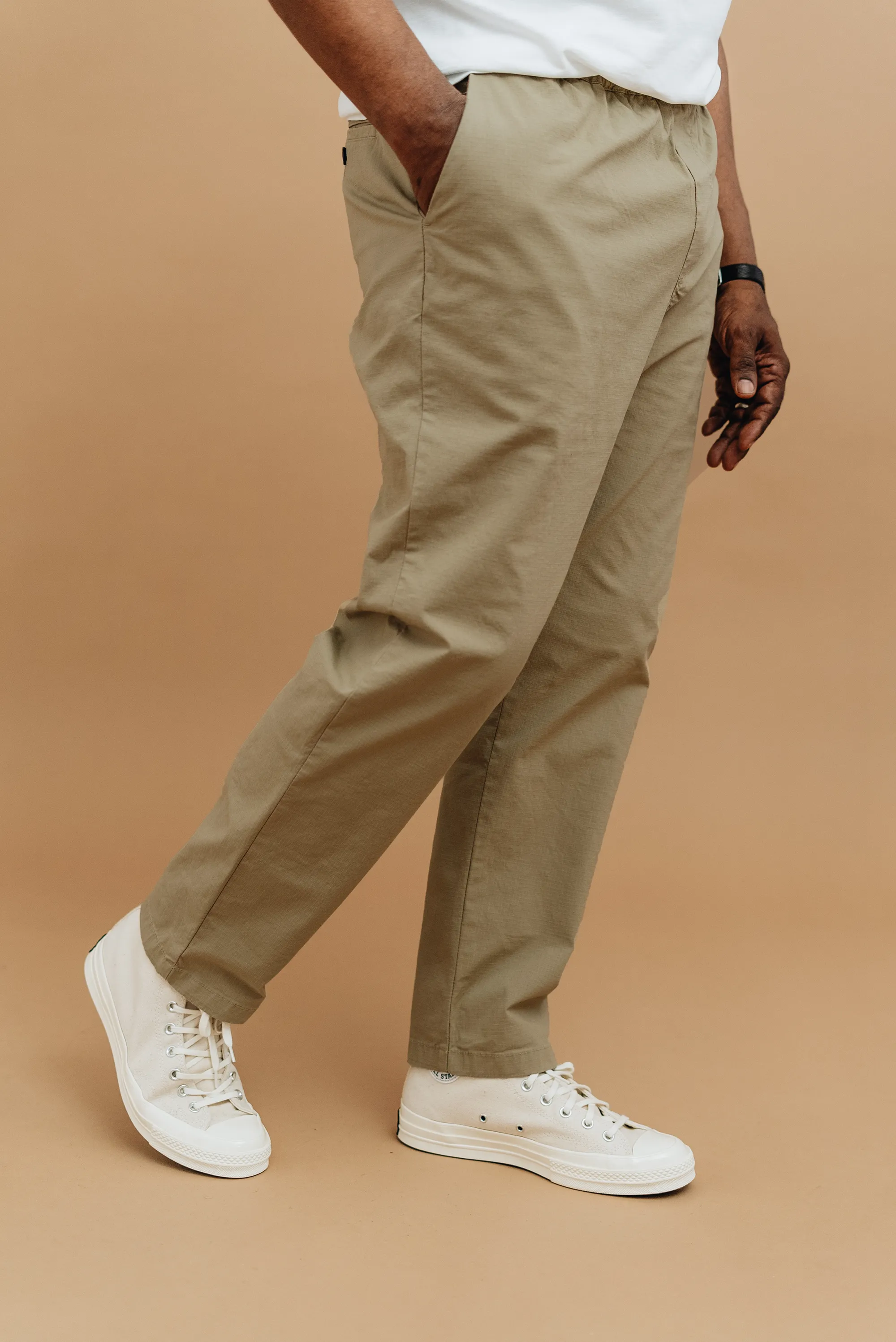 Organic Ripstop Drawstring Trouser
