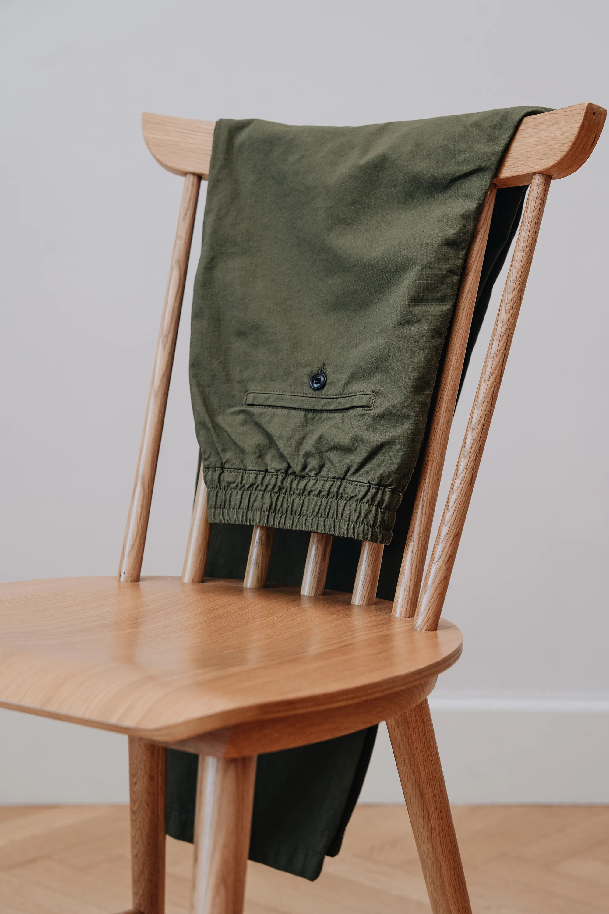 Organic Ripstop Drawstring Trouser