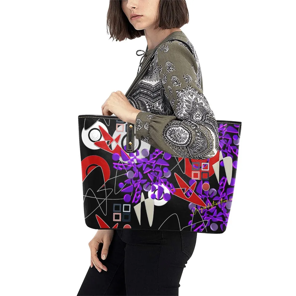 Origen Destination Elec Women's Rivet-strap Large Tote Bag