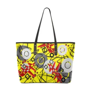 Origen Destination Elec Women's Rivet-strap Large Tote Bag