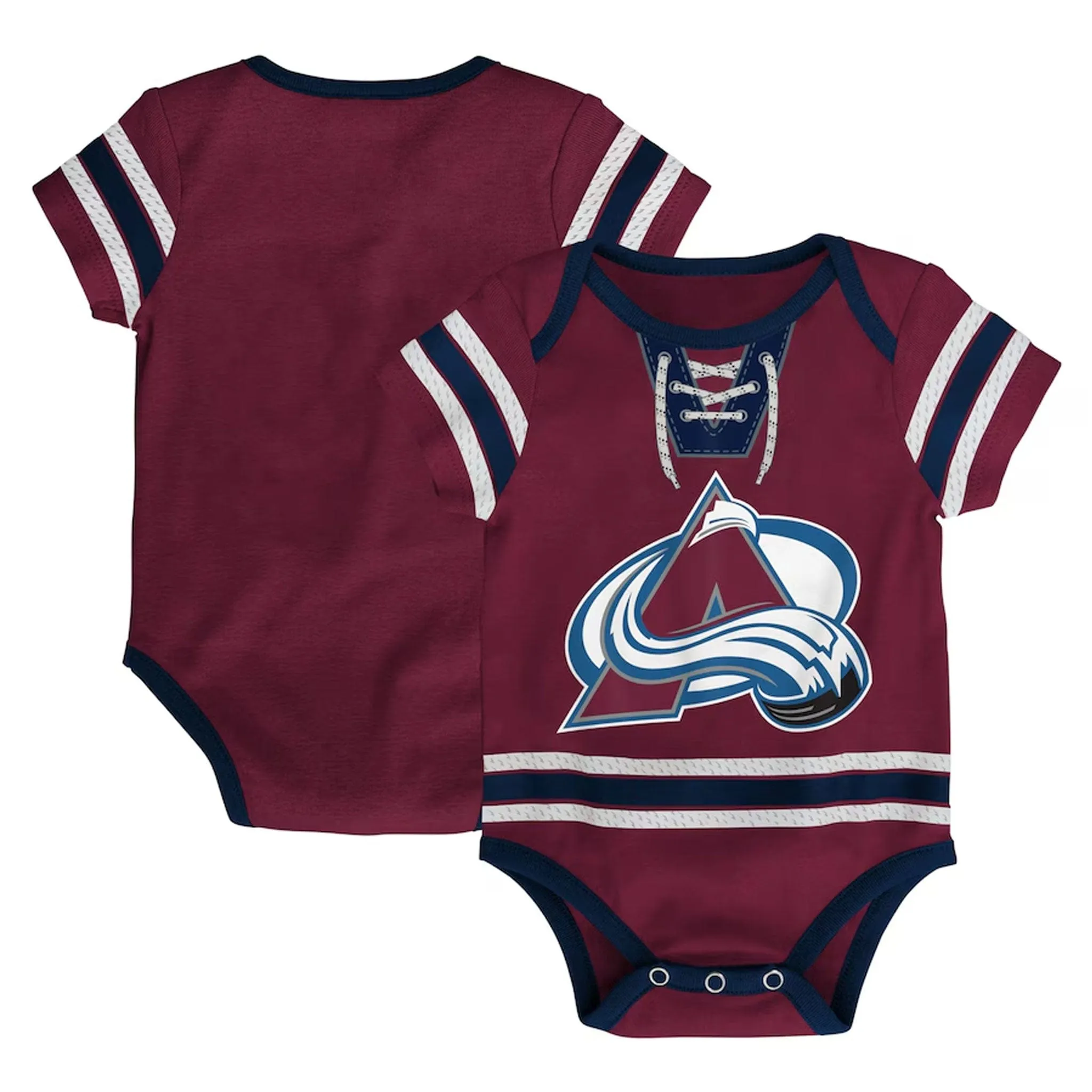 Outer Stuff NHL Hockey Pro Team Creeper - Colorado Avalanche